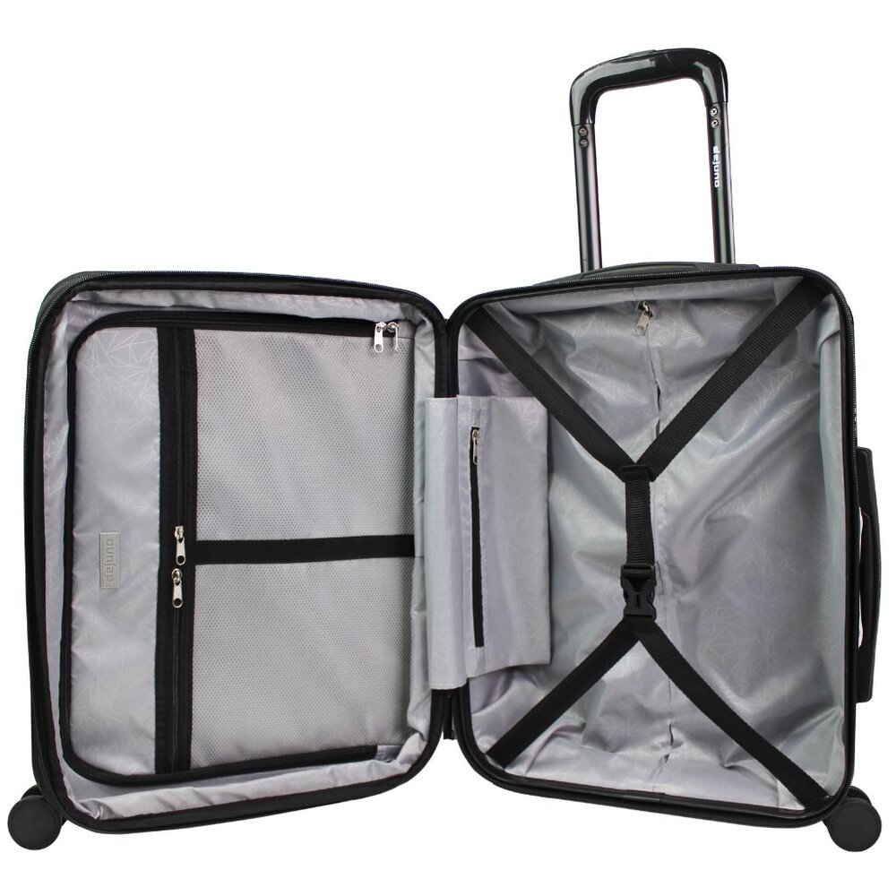 NEW -World Traveler Dejuno Tonal 20-Inch Carry-On Polycarbonate Luggage - Matcha - Picture 3 of 7